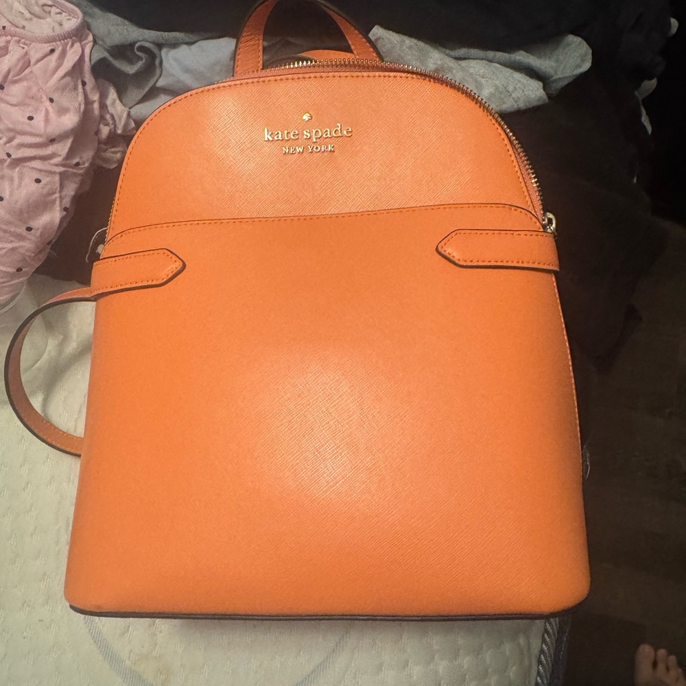 Kate Spade Orange Backpack